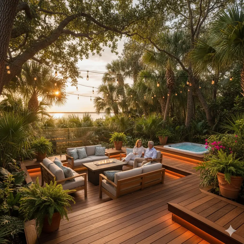 Backyard Deck Builders in Palm Harbor